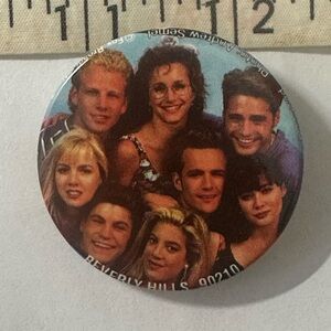Beverly Hills 90210 Button Pin